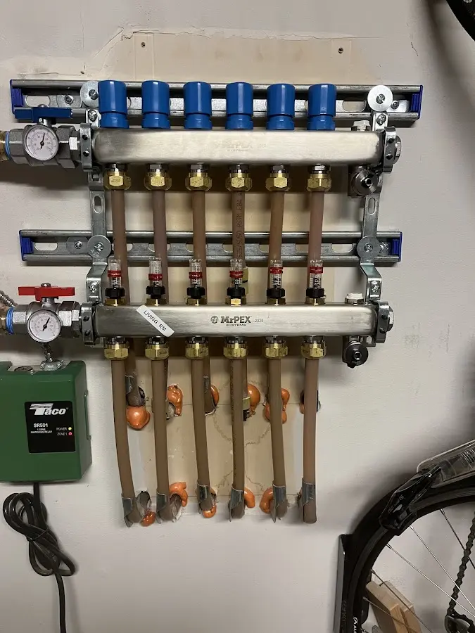 Plumber performing Water Heater Repair at a residential property in Foster City